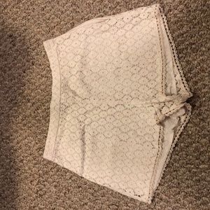 Urban Outfitters White Summer Shorts